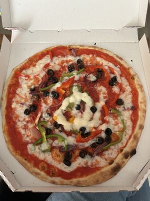 Pizza Good Nightt  at Chris Kitchen in Fuerteventura