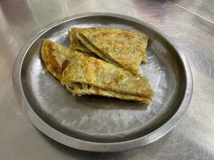 Scallion pancake  at Chen's in Taichung