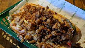 Vegan Philly at Under the Ground Blono in Downs