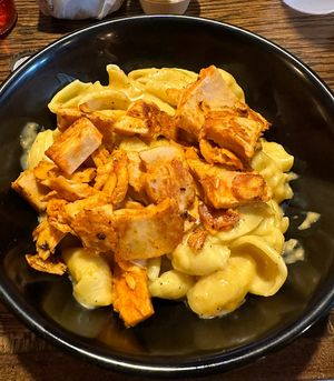 Buffalo mac (vegan)  at Under the Ground Blono in Downs