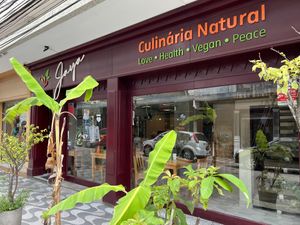 Outside  at Jaya Culinária Natural in Teresopolis