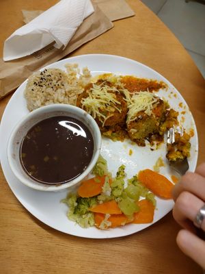 Meatloaf at Jaya Culinária Natural in Teresopolis
