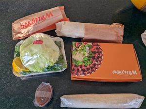 Take away at Cigkoftem in Eindhoven