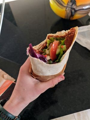 Large wrap at Cigkoftem in Eindhoven