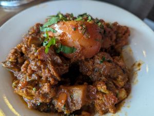 Aloo gobi at Bombay Darbar in Fort Lauderdale
