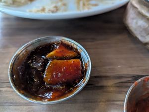 Mango chutney at Bombay Darbar in Fort Lauderdale