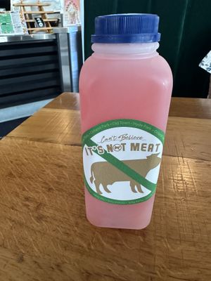 Lemonade  at Cant Believe Its Not Meat in Orland Park