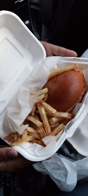 Pop's Big Fish Sandwich at Cant Believe Its Not Meat in Orland Park