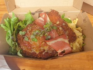 Mac n cheese parma at St.Aple by Staple Food in St Kilda