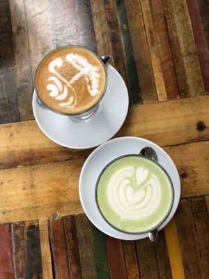 Coffees at St.Aple by Staple Food in St Kilda