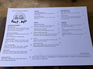 Menu  at St.Aple by Staple Food in St Kilda