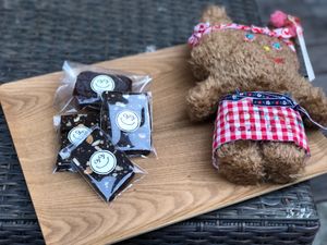 raw dates brownies
sugar free! gluten free! oil free!
take away OK! at Cotonoha Kitakamakura  in Kamakura