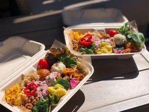 BUDDAH BOWL bento
take away 770yen at Cotonoha Kitakamakura  in Kamakura