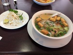 V6 - Vegetarian Vietnamese Sout at Sweet Mango in Edmonton