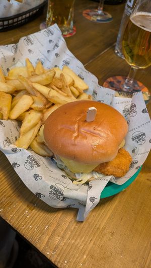 Winner winner burger made vegan at Slap & Pickle in Sheffield