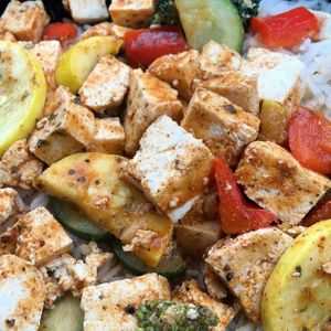 Tofu Stir Fry at Tavern Six in Kirtland