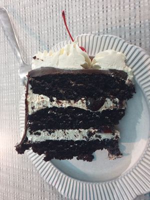 Blackforest cake $9.00 at Icecream Social in Thornbury