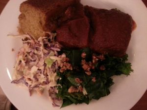 Some takeout! at Angelica Kitchen in New York City