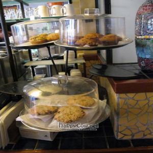 Muffin and Cookie Display at Angelica Kitchen in New York City