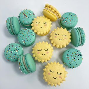 . at Little Blue Macaron in Raleigh