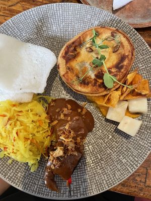 Saté and curry pastry  at 't Lieve Vrouwtje in Amersfoort