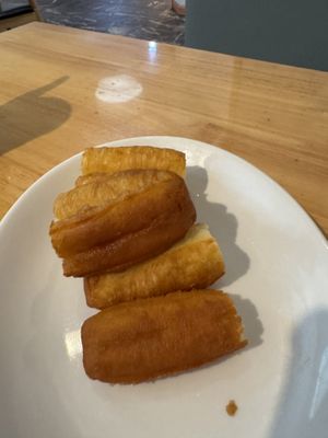 Fried dough sticks  at Little Ting’s Dumplings in Seattle