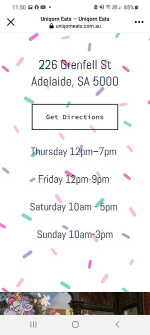 . at Uniqorn Eats in Adelaide