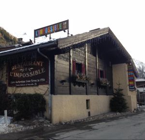 L'impossible at L'Impossible in Chamonix-mont-blanc