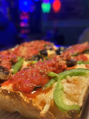 Supreme pizzaa  at Maipai in Hamilton