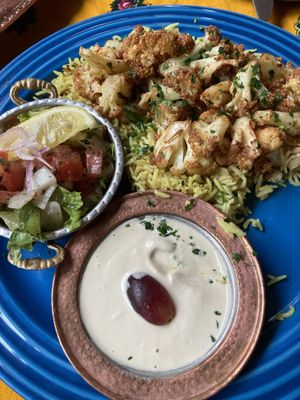 Cauliflower shawarma   at Istanbul Hawaii in Honolulu