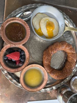 Vegan Turkish breakfast   at Istanbul Hawaii in Honolulu