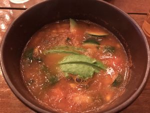 Tortilla soup at TORTILLA REAL   in Petaluma