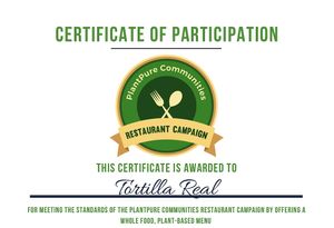 Congrats to Luis for receiving PPC Certification   at TORTILLA REAL   in Petaluma