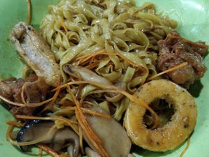 Spicy mee pok at House of Vegetarian Soup - 素汤之家 - Food Stall in West Singapore
