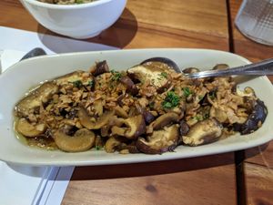 Mushroom Salpicao at Pipino in Quezon City