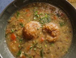 Monggo malunggay soup at Pipino in Quezon City