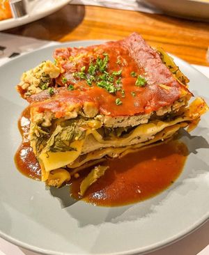 Vegan Lasagna at Pipino in Quezon City