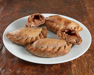 Our dessert empanada with saved apples- We call it "Appreciate the Apples"! at Centrale Végétale in Zurich