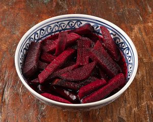 Saved Veggie Pickled Salad with Beetroot and Carrots! at Centrale Végétale in Zurich