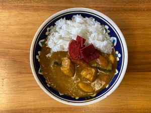 Japanese Curry to uplift your day

made with rescued organic veggies :) at Centrale Végétale in Zurich