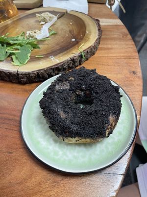 Filled oreo donut  at Boogie Donuts in Munich