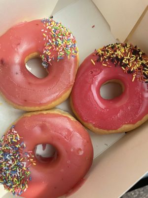 Glazed donuts  at Boogie Donuts in Munich