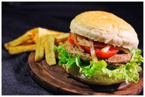 Hamburguesa Luca at Musmano in San Lorenzo