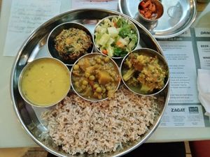 Menus change daily! at Ayurveda Cafe in New York City