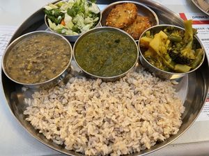 Veganized Thali   at Ayurveda Cafe in New York City