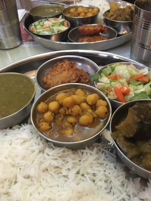 Today’s menu at Ayurveda Cafe in New York City