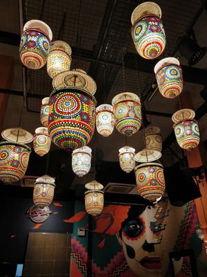 Interior decor at La Salsa Kitchen & Bar in Central Singapore