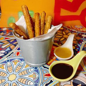 Churros at La Salsa Kitchen & Bar in Central Singapore
