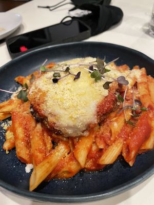 Chik’n Parm  at Dom's in Winston-salem