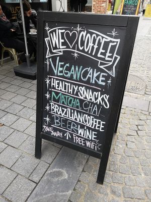 Vegan at We Love Coffee in Leuven